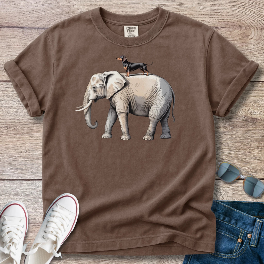 Doxie's Pet Elephant