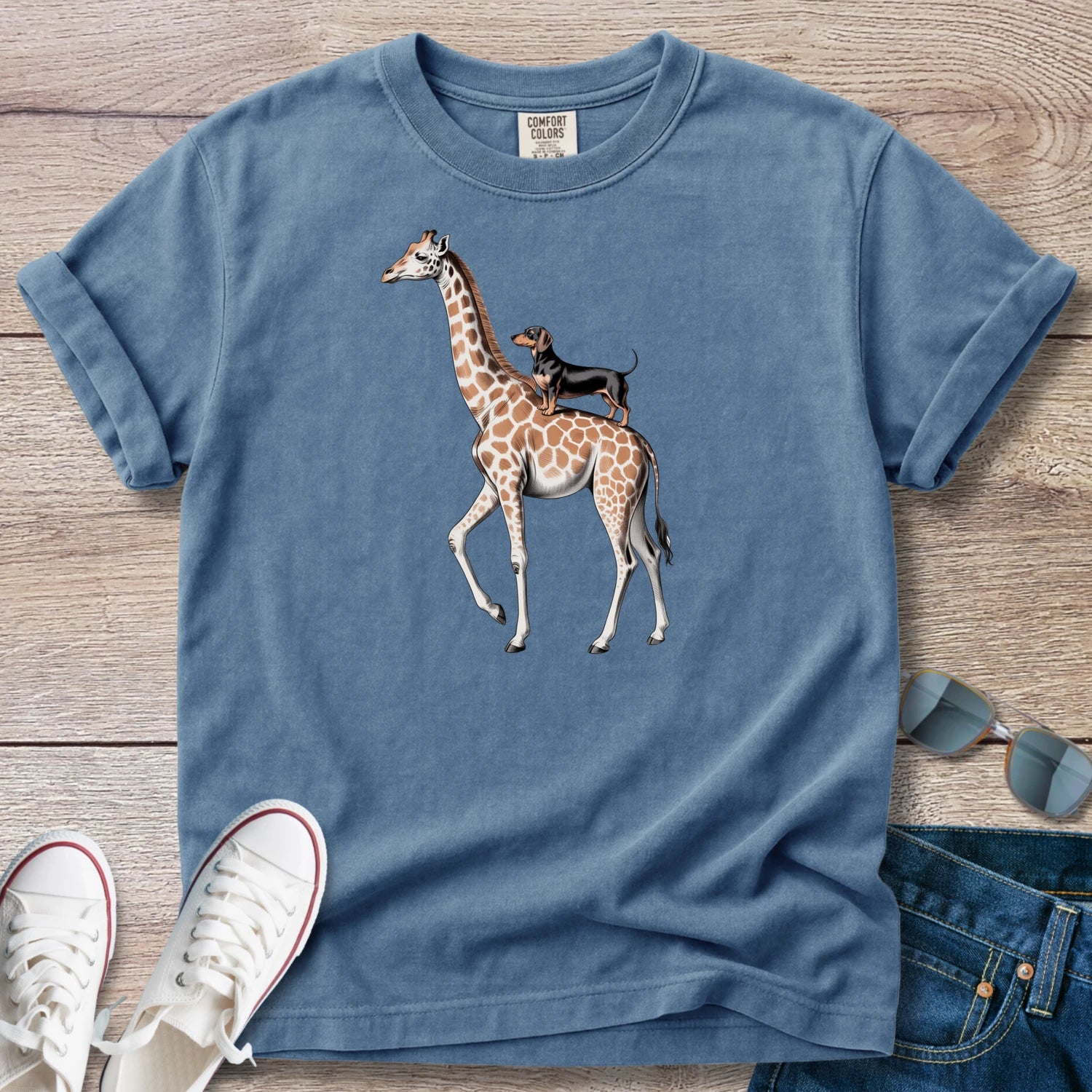 My Giraffe Dachshund T-Shirt