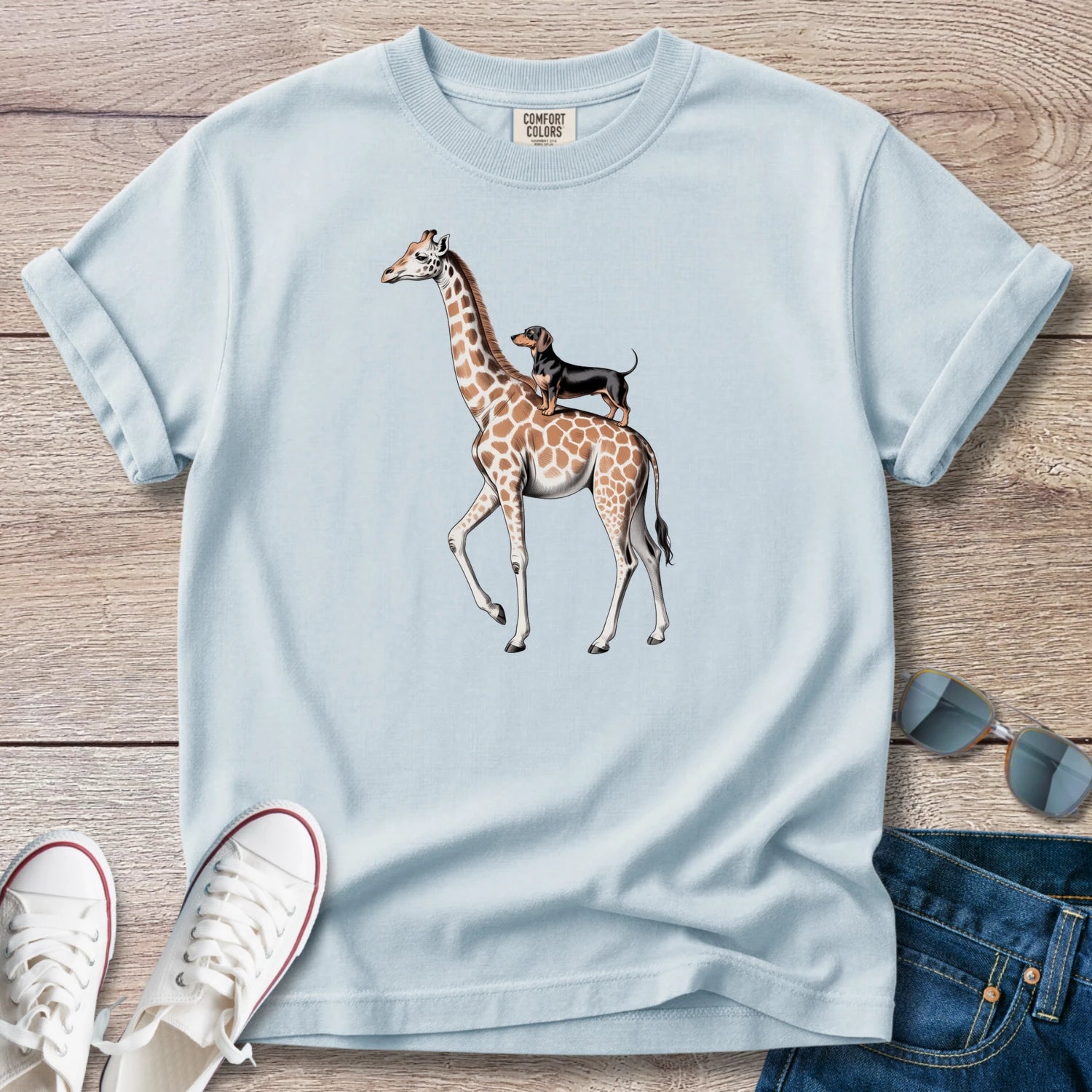My Giraffe Dachshund T-Shirt