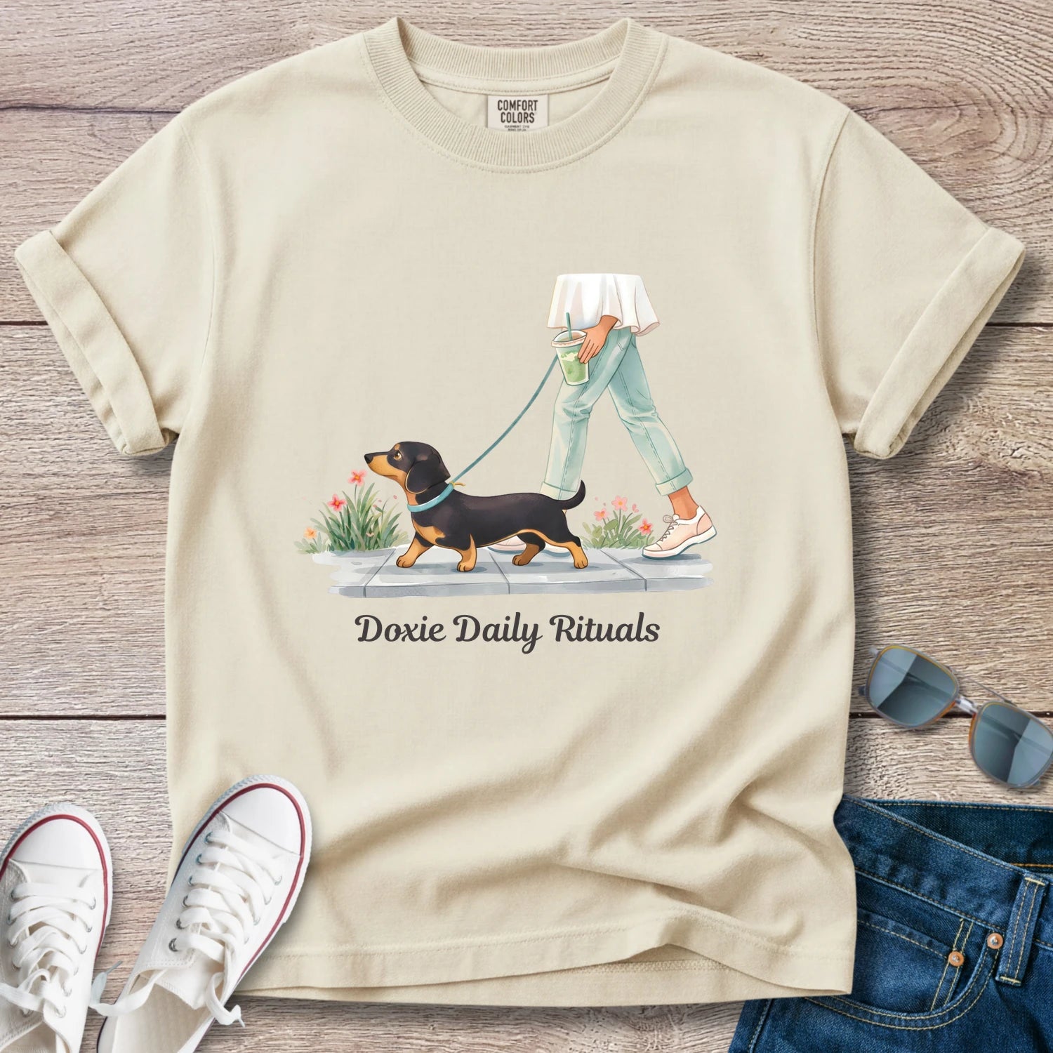 Dachshund Daily Rituals T-Shirt