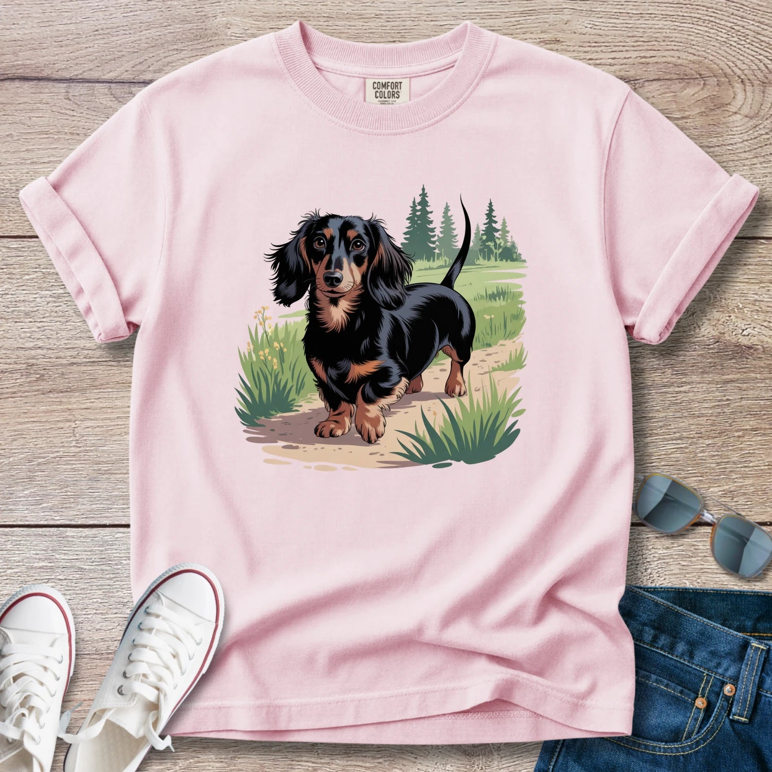 Doxie Walks T-Shirt