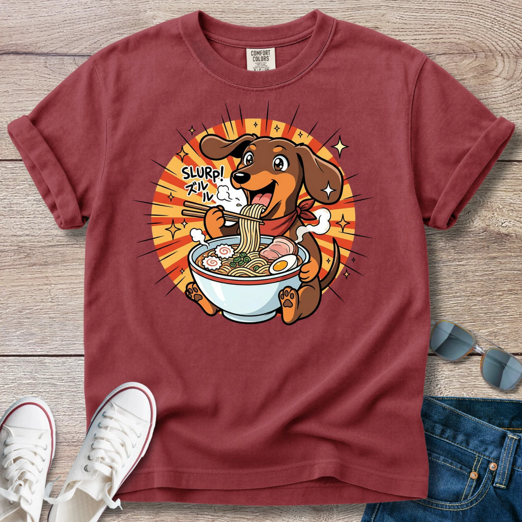 Doxie Raman "Slurp" T-Shirt