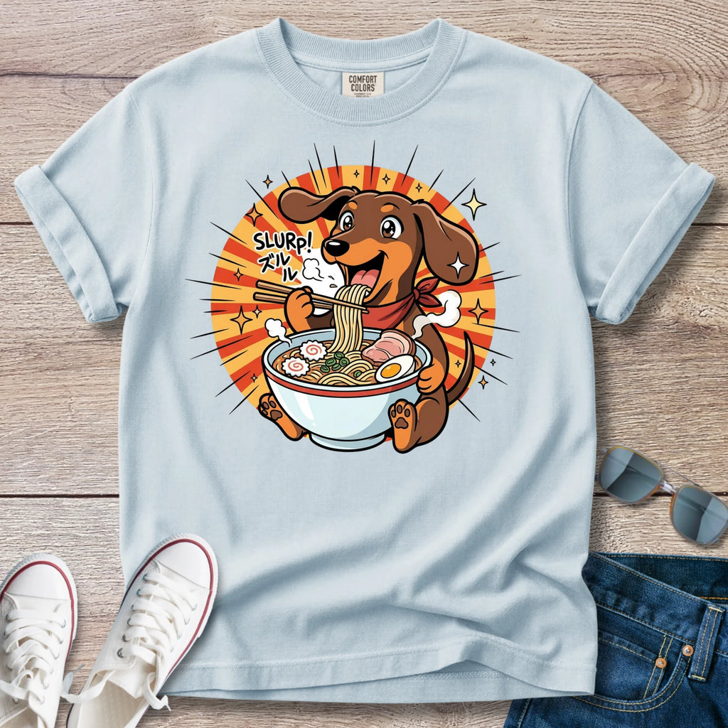 Doxie Raman "Slurp" T-Shirt