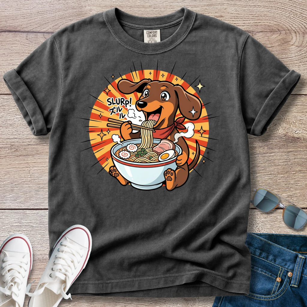 Doxie Raman "Slurp" T-Shirt