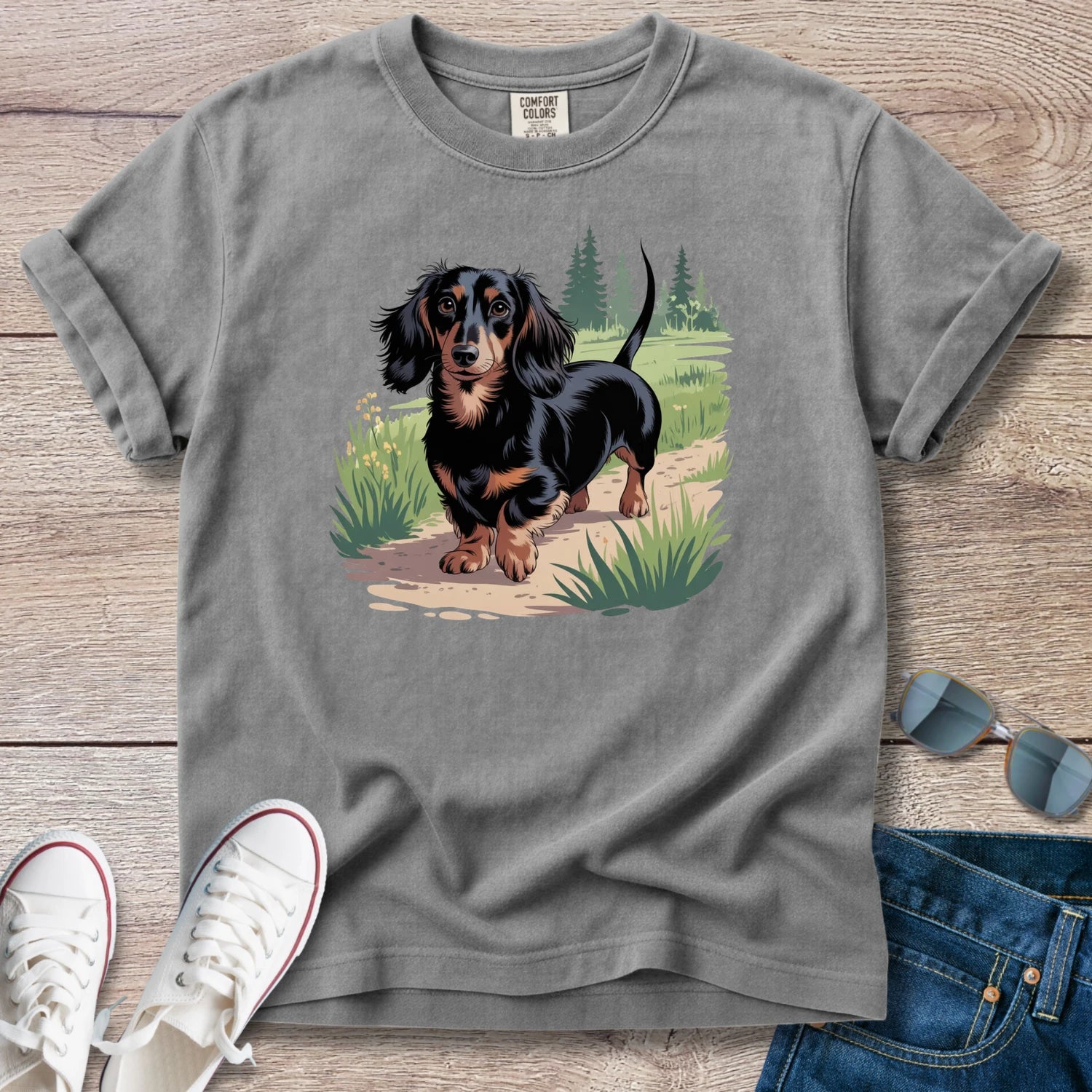 Doxie Walks T-Shirt