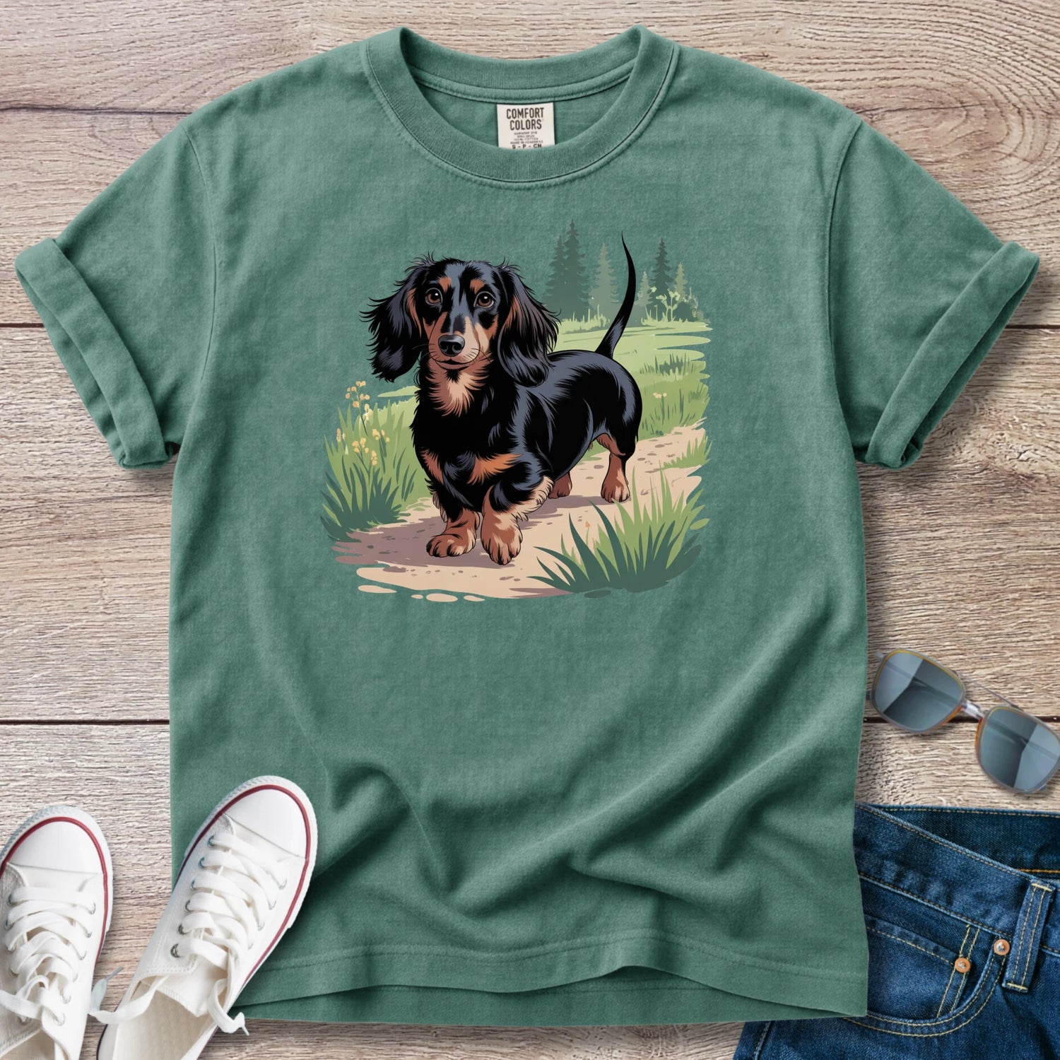 Doxie Walks T-Shirt