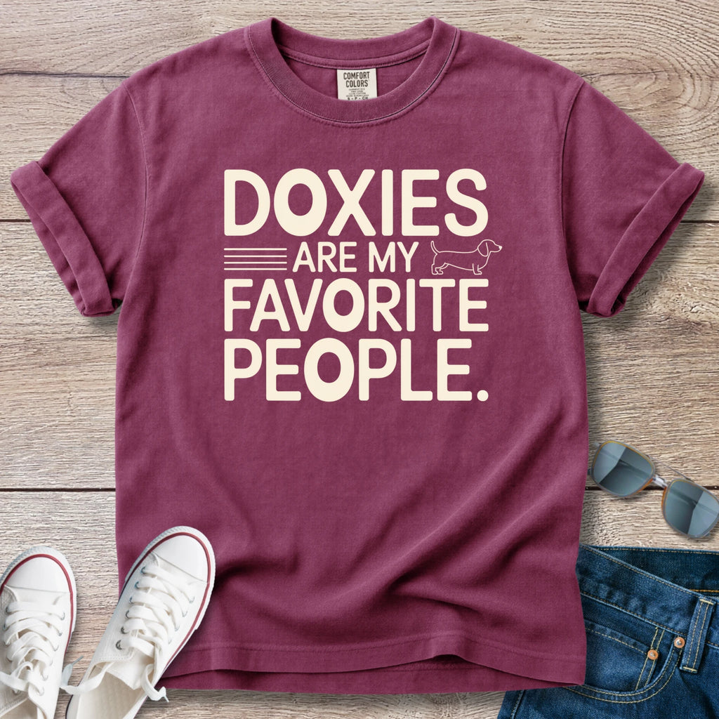 Doxie's Are My Favorite People T-Shirt