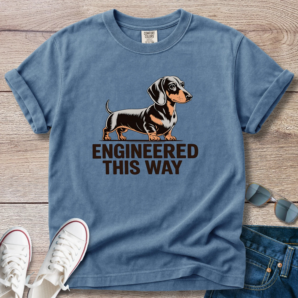 Engineered This Way Dachshund T-Shirt