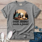 Every Journey Needs a Friend Dachshund T-Shirt