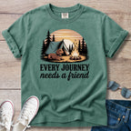 Every Journey Needs a Friend Dachshund T-Shirt