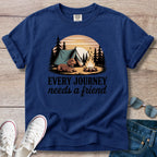 Every Journey Needs a Friend Dachshund T-Shirt