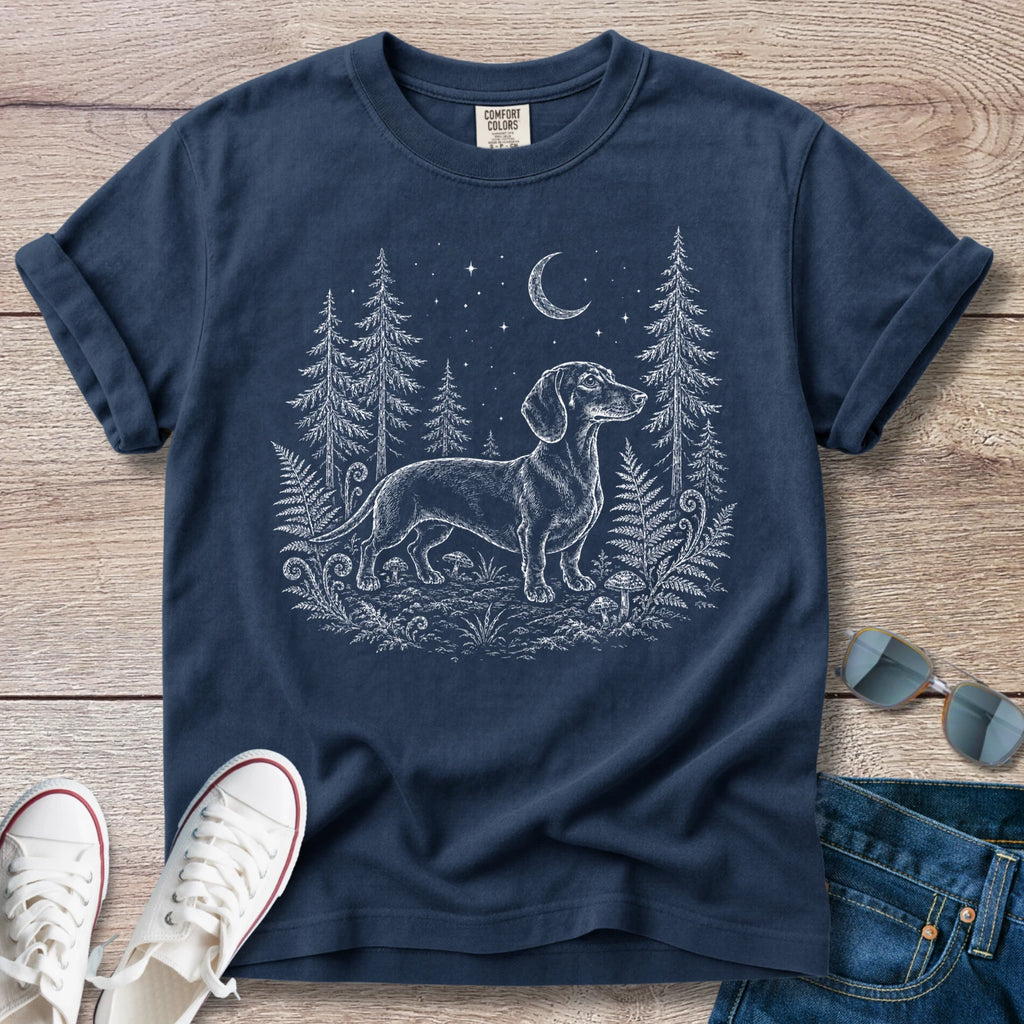 Forest Walks- Dachshund T-Shirt