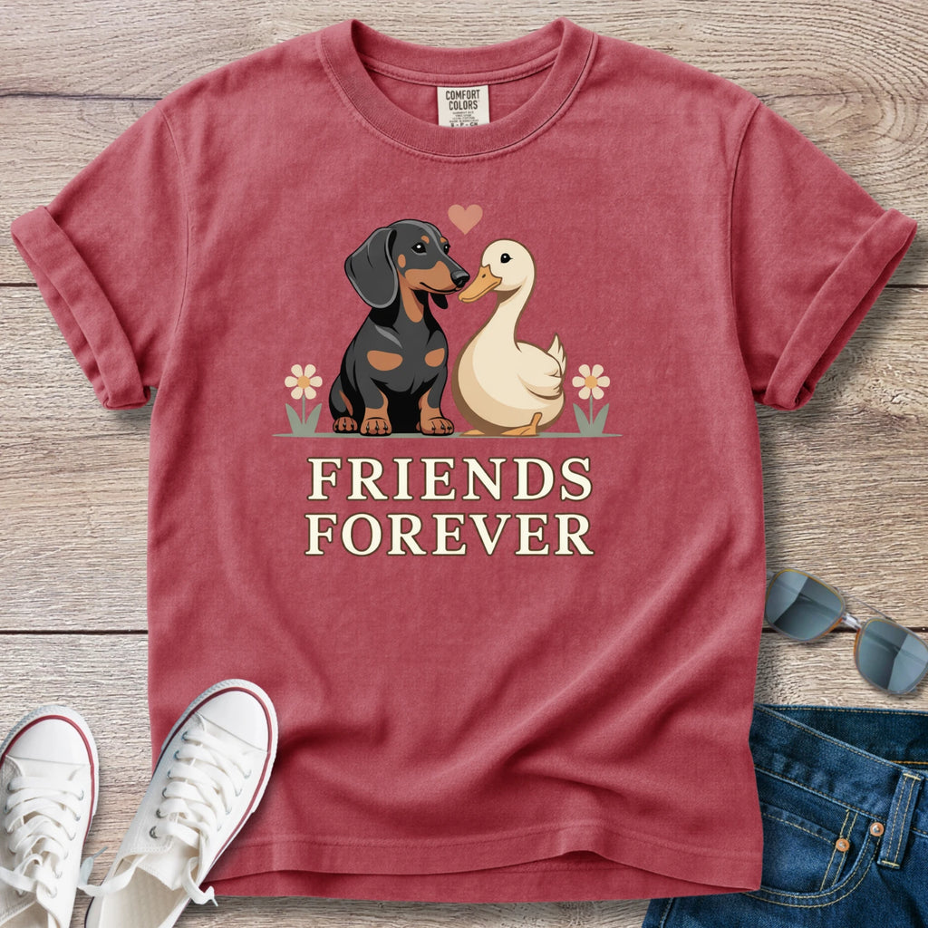 Friends Forever Doxie T-Shirt