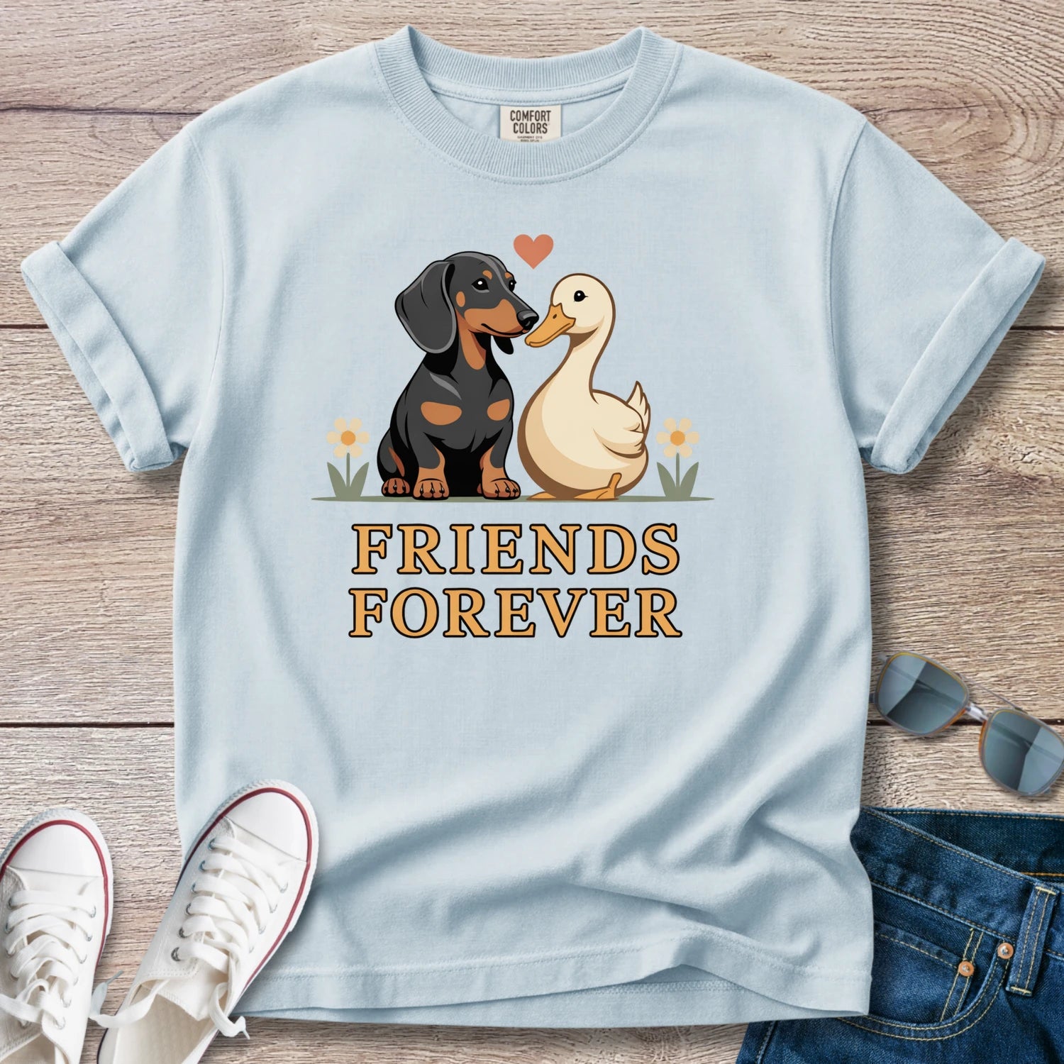 Friends Forever Doxie T-Shirt