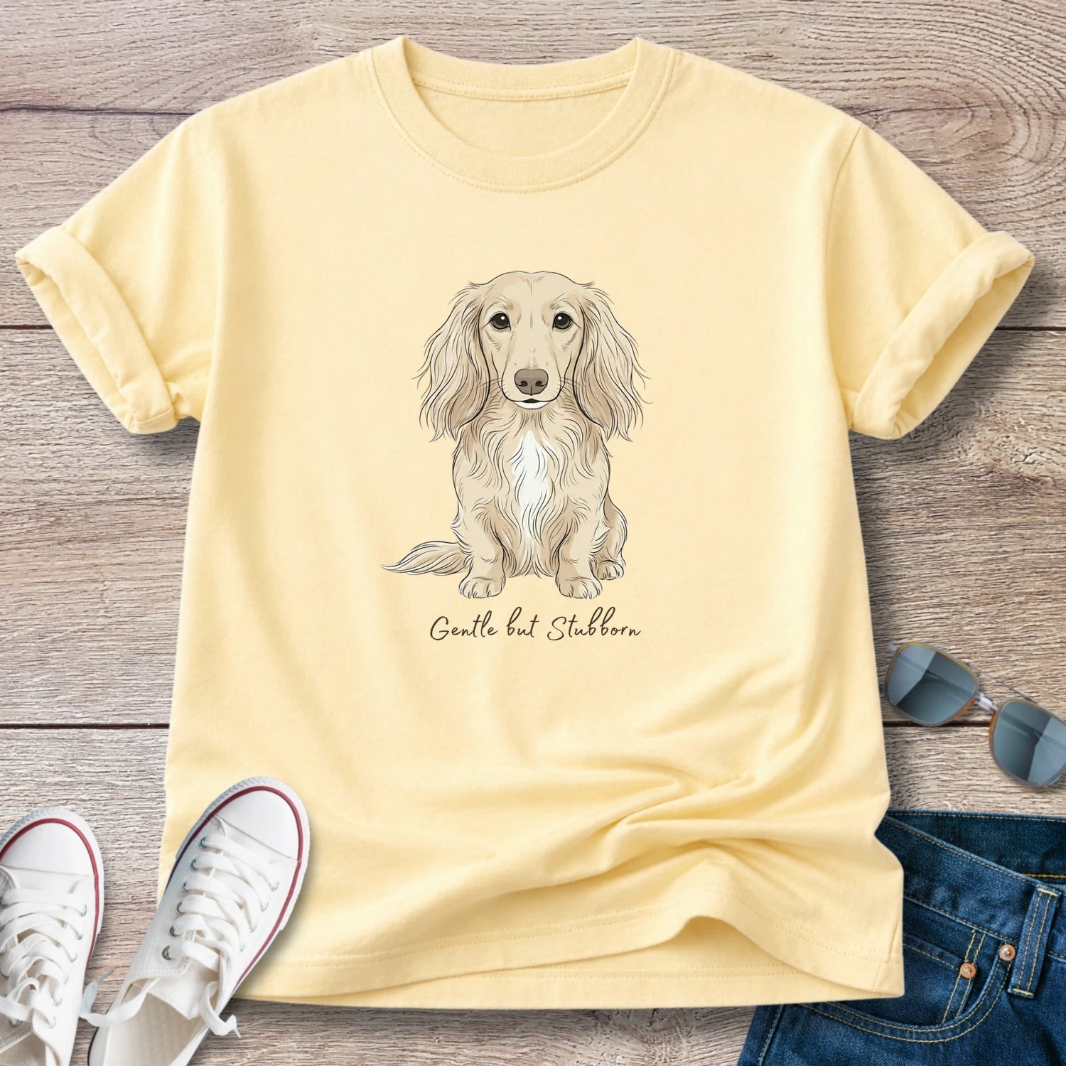 Gentle but Stubborn Doxie T-Shirt