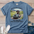Dachshund Greetings from England T-Shirt