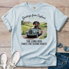 Dachshund Greetings from England T-Shirt