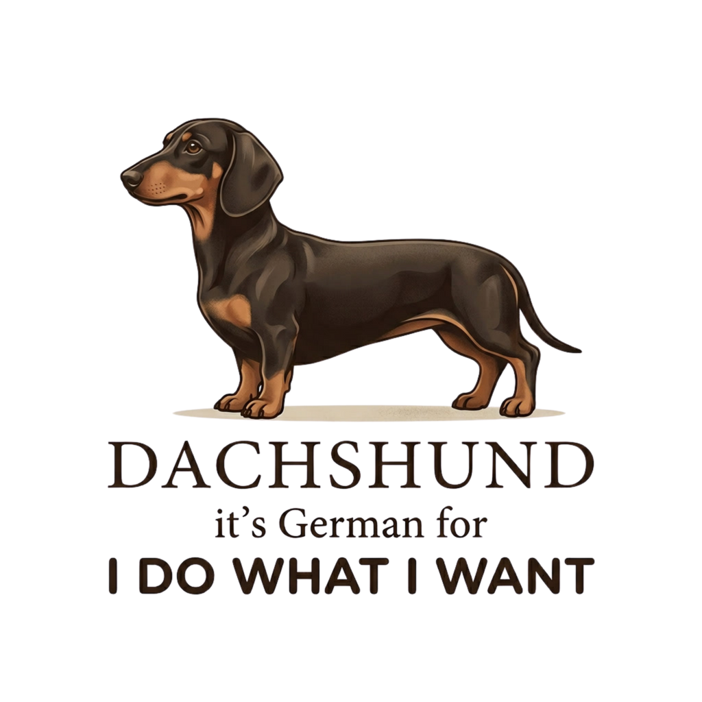Dachshund I Do What I Want T-Shirt