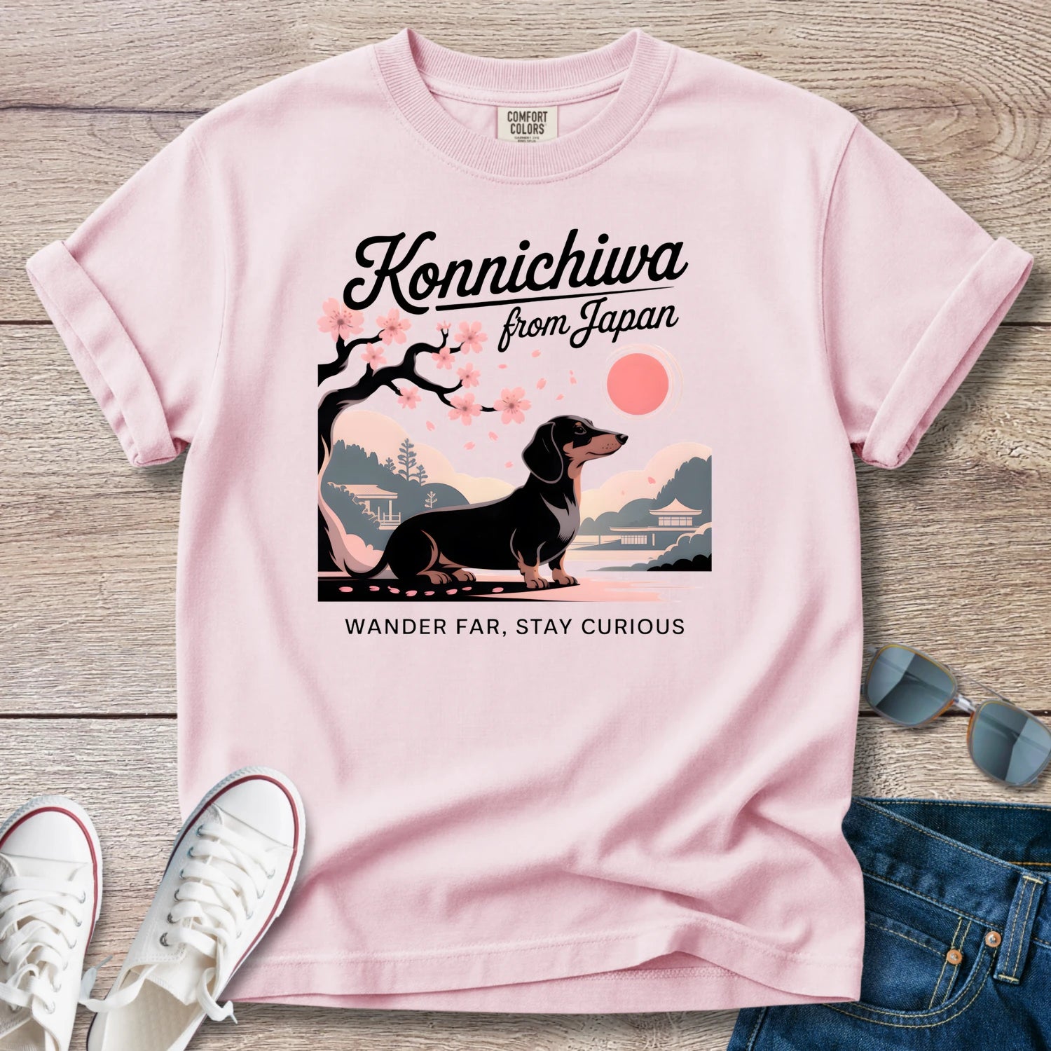 Doxie Konnichiwa T-Shirt