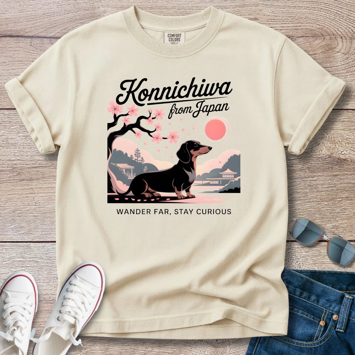 Doxie Konnichiwa T-Shirt