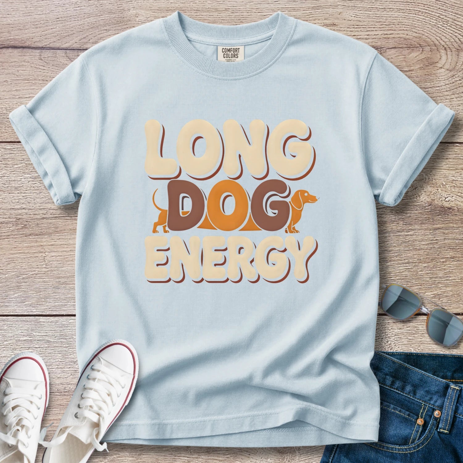 Long Dog Energy Doxie T-Shirt