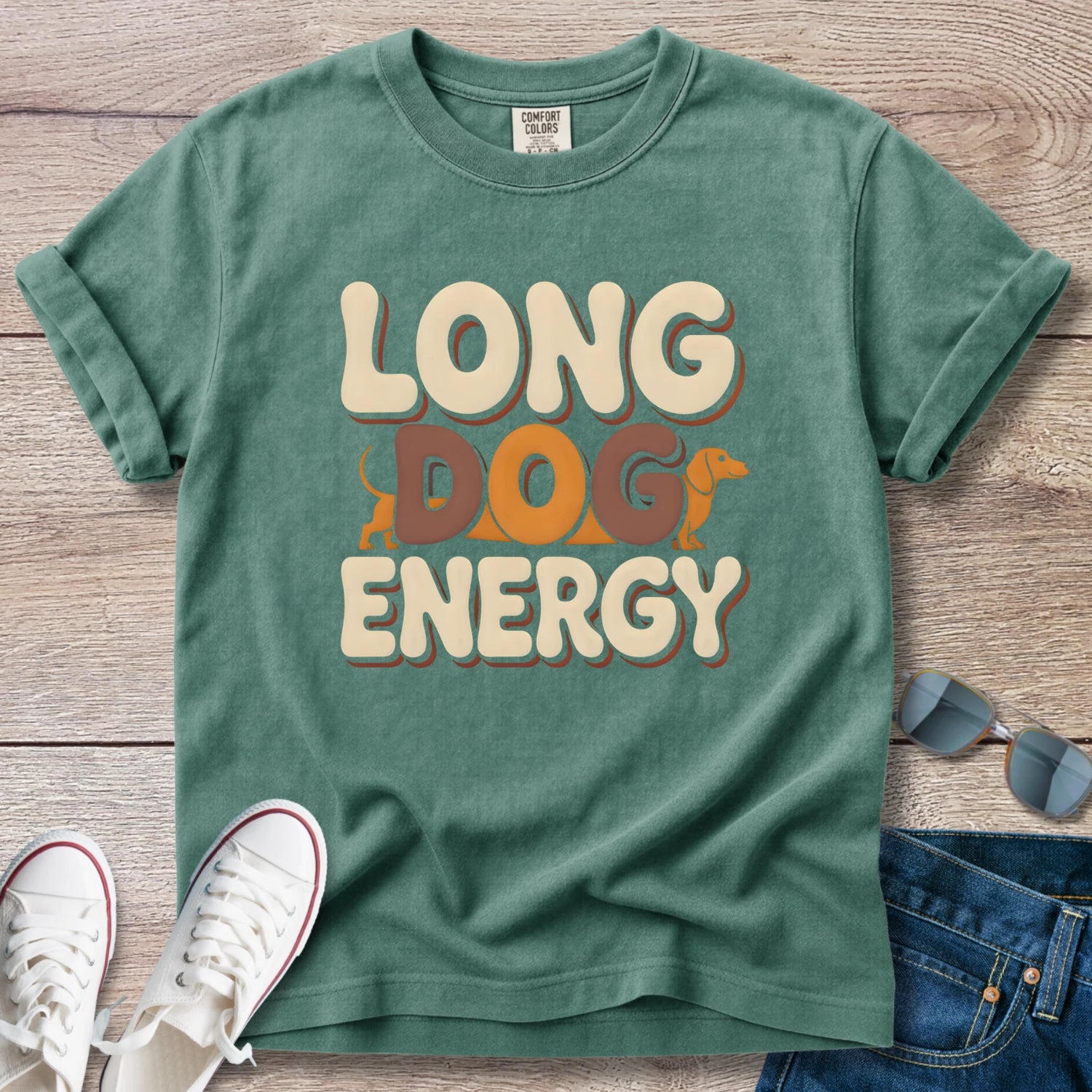 Long Dog Energy Doxie T-Shirt