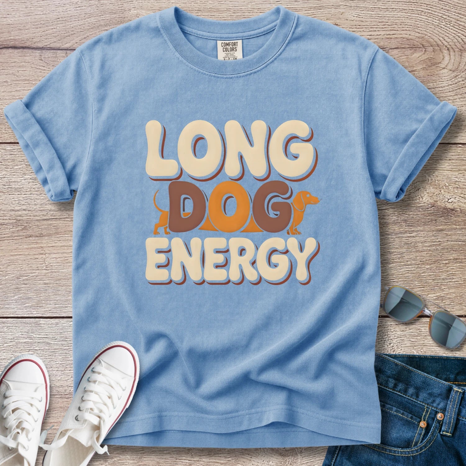 Long Dog Energy Doxie T-Shirt