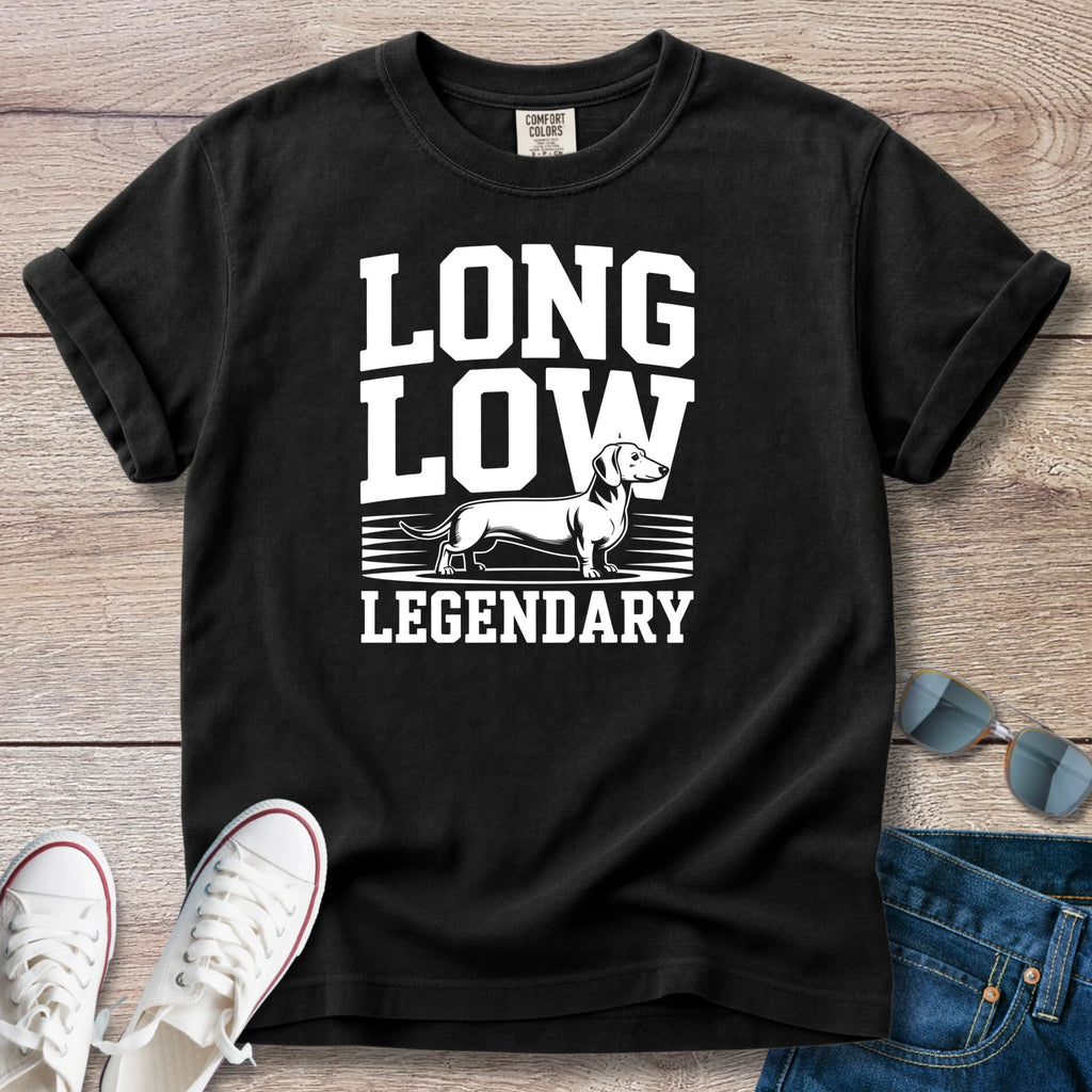 Long Low Legendary Dachshund T-Shirt