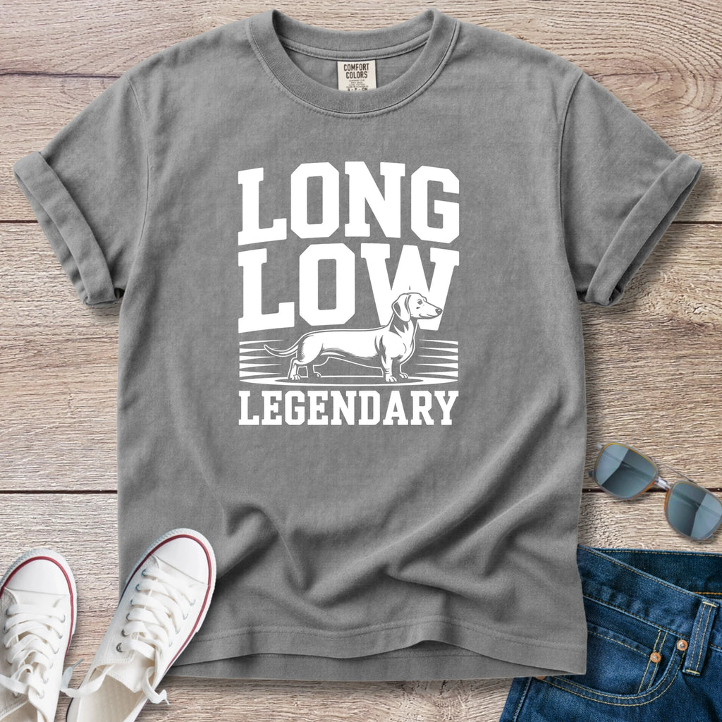 Long Low Legendary Dachshund T-Shirt