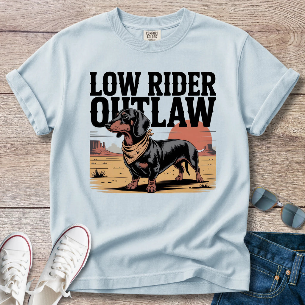 Low Rider Outlaw Dachshund T-Shirt