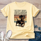 Tiny Legs, Big Attitude Dachshund T-Shirt