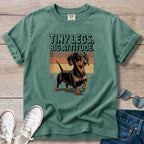 Tiny Legs, Big Attitude Dachshund T-Shirt