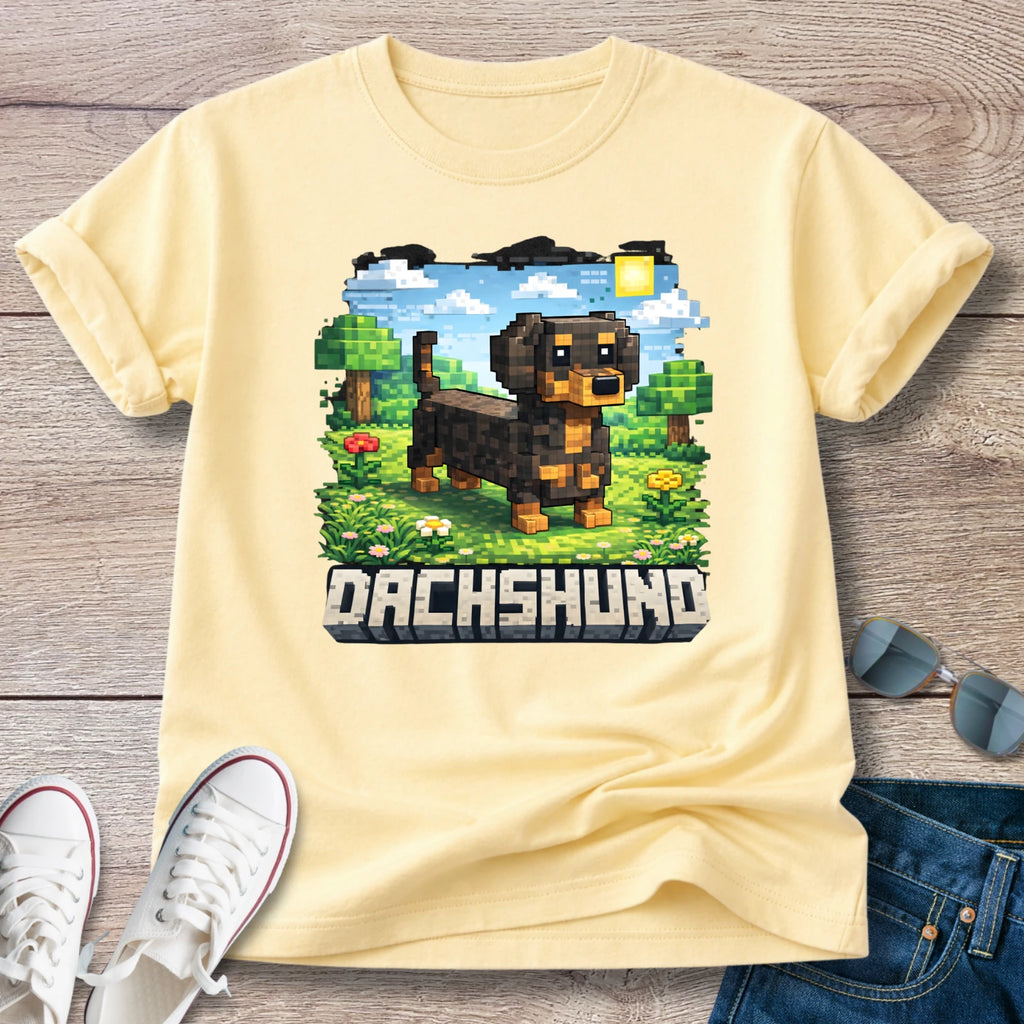 Pixel Doxie Art T-Shirt