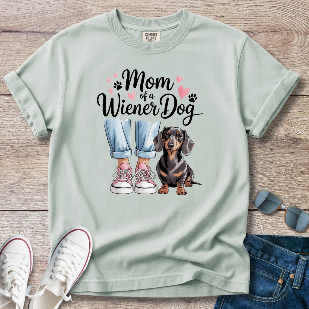Mom of a Wiener Dog T-Shirt