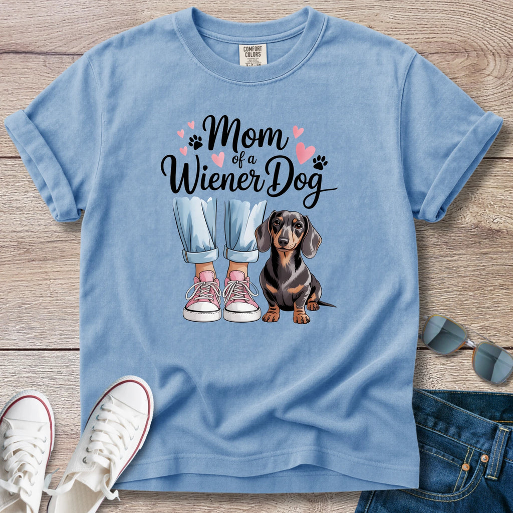 Mom of a Wiener Dog T-Shirt