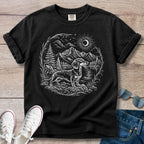 Mountain Lakeside Hikes -Dachshund T-Shirt