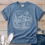 Mountain Lakeside Hikes -Dachshund T-Shirt