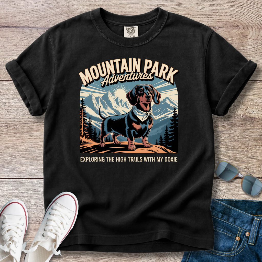 Mountain Park Adventures Dachshund T-Shirt