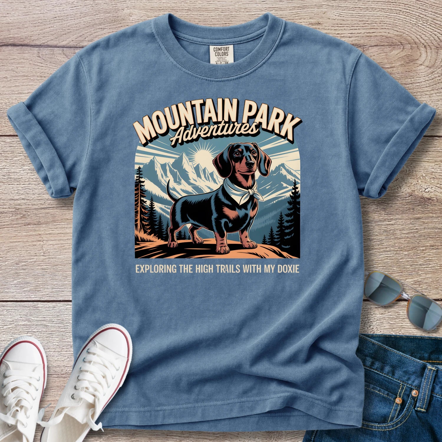 Mountain Park Adventures Dachshund T-Shirt