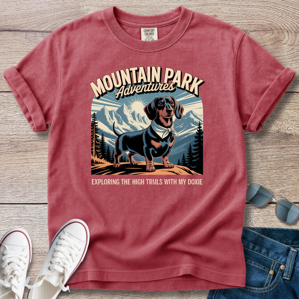 Mountain Park Adventures Dachshund T-Shirt