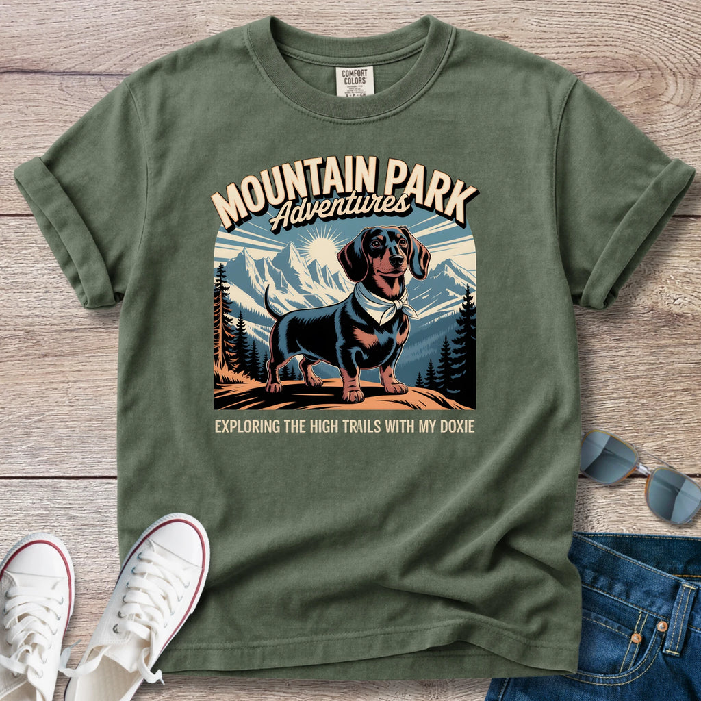 Mountain Park Adventures Dachshund T-Shirt