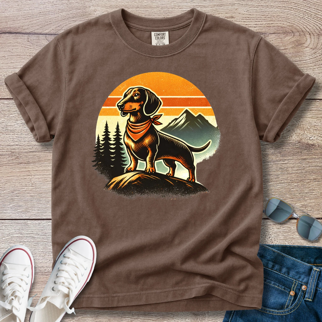 Adventure Awaits Dachshund T-Shirt