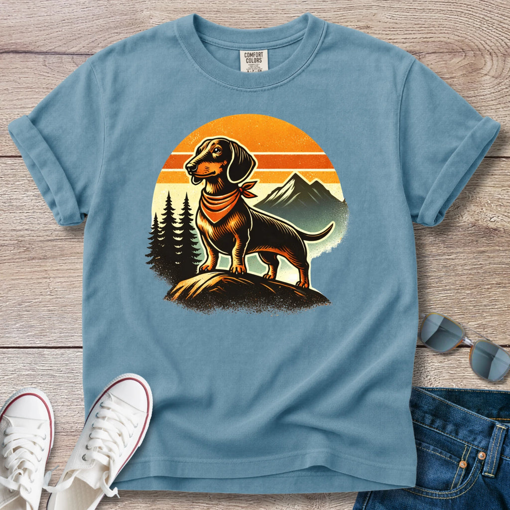Adventure Awaits Dachshund T-Shirt