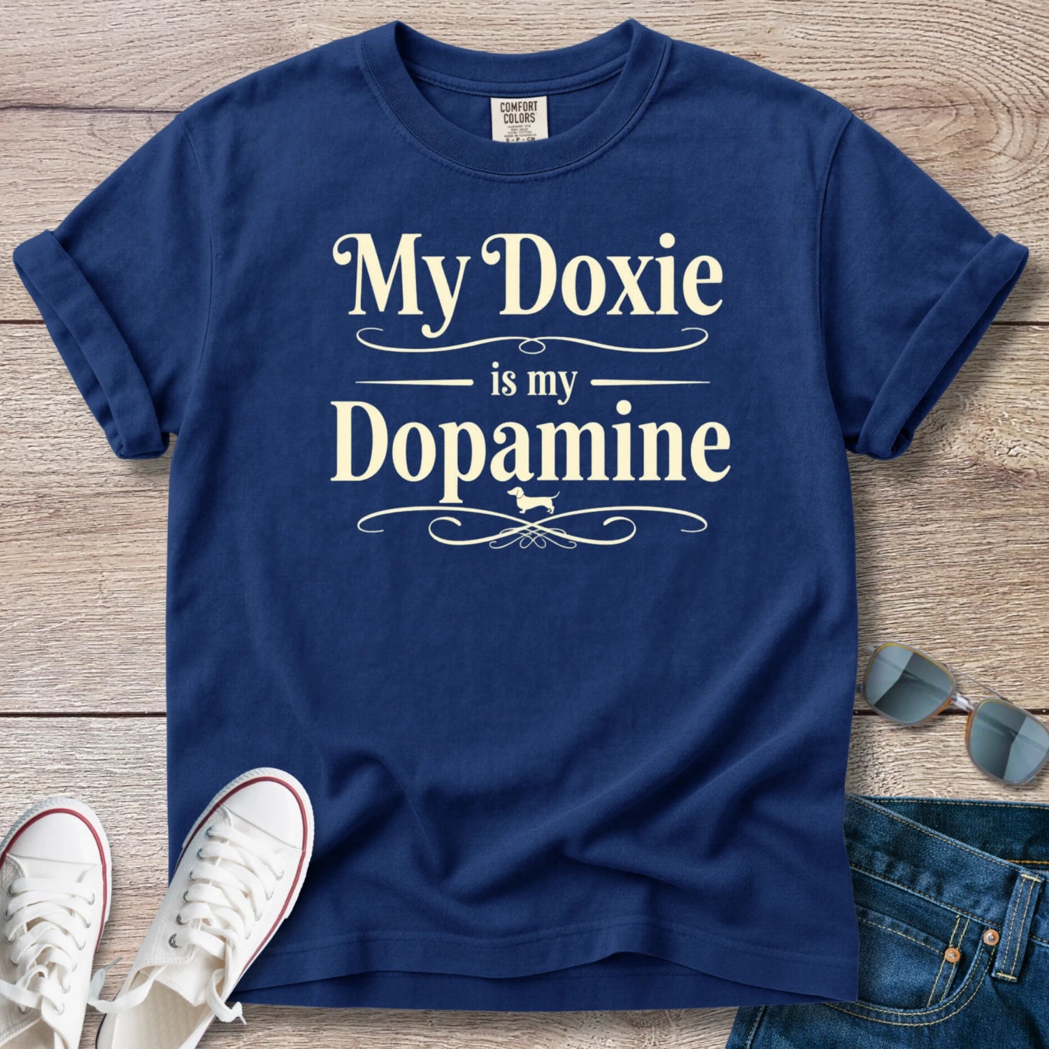 My Doxie Is My Dopamine T-Shirt