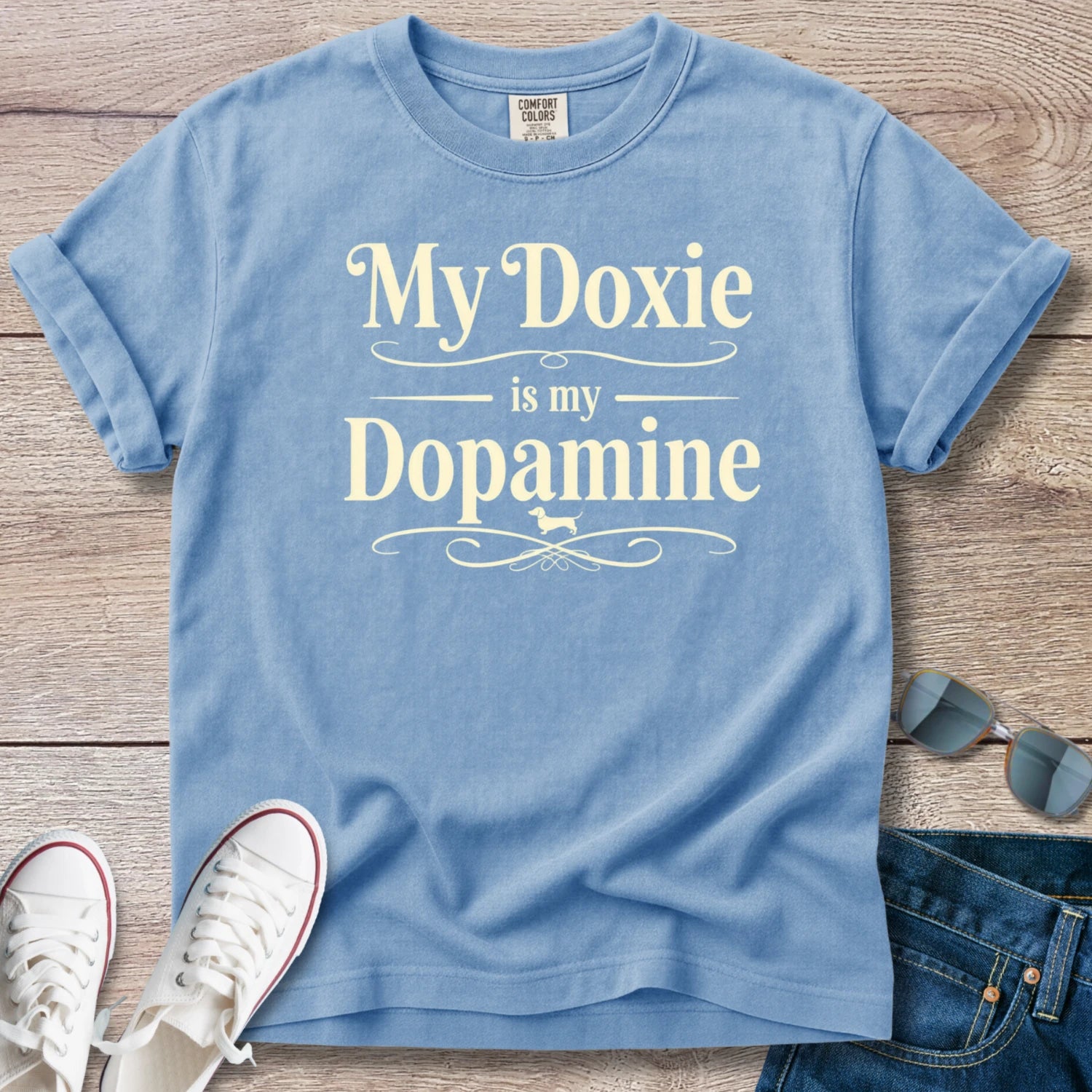 My Doxie Is My Dopamine T-Shirt