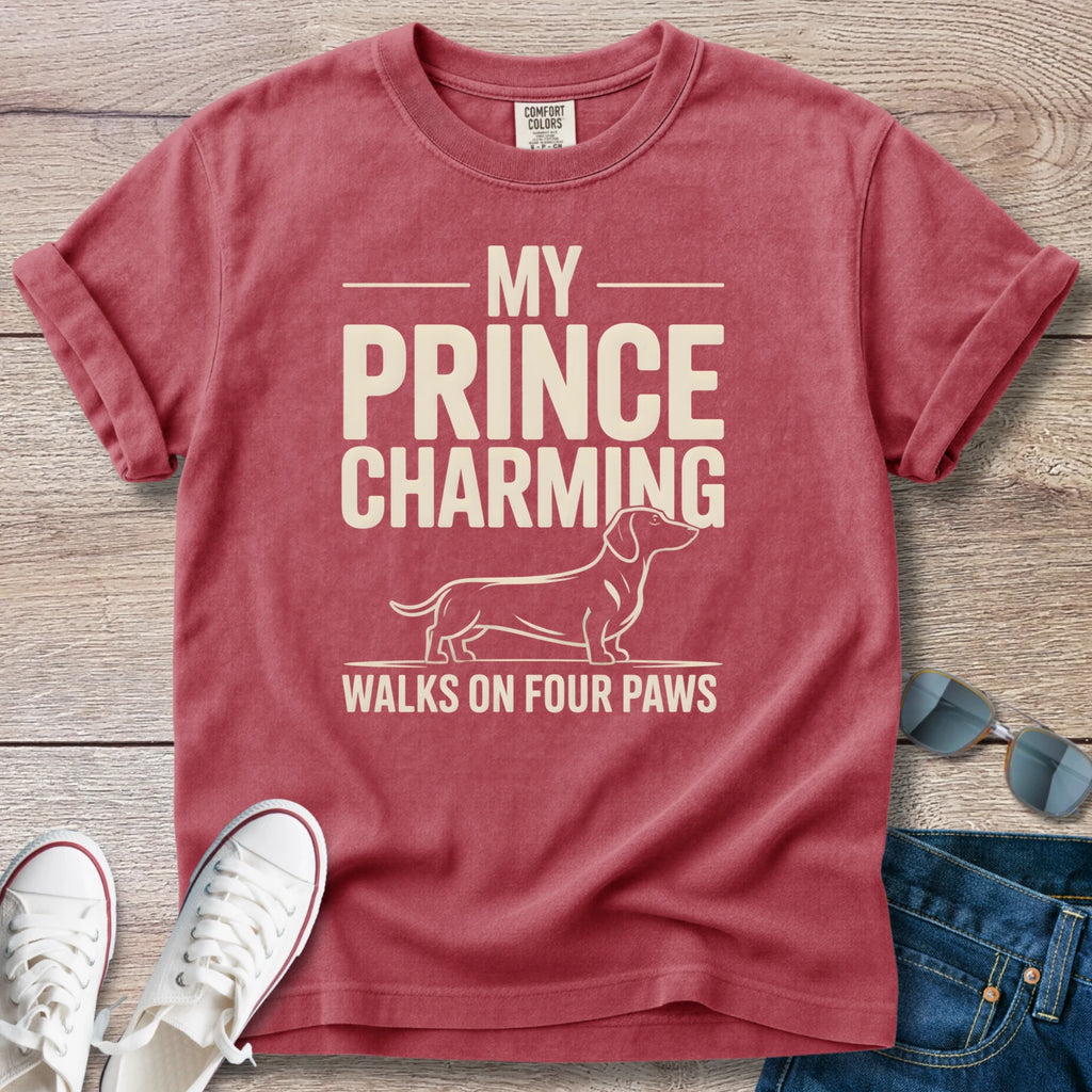 Prince Charming Dachshund T-Shirt