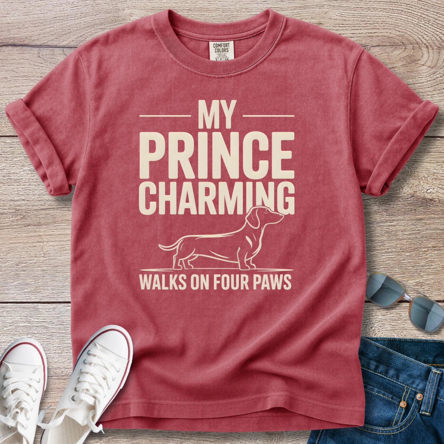 Prince Charming Dachshund T-Shirt