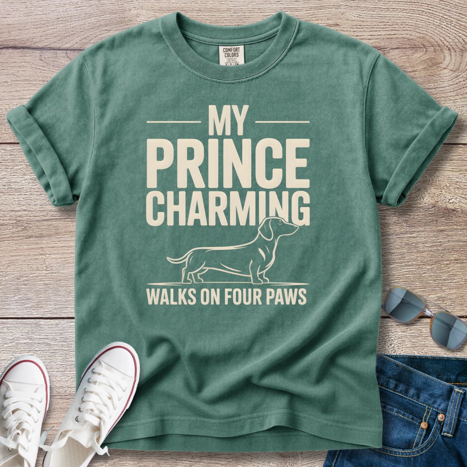 Prince Charming Dachshund T-Shirt