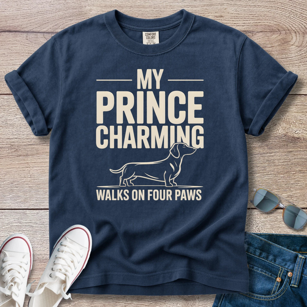 Prince Charming Dachshund T-Shirt