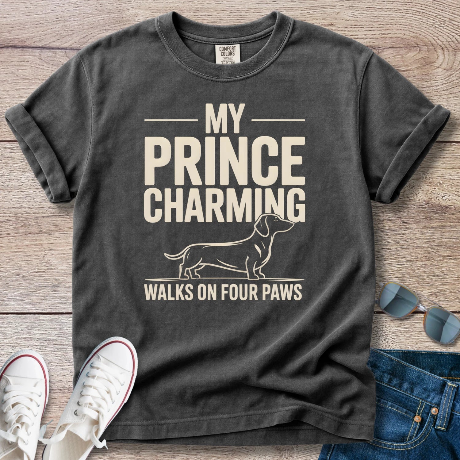 Prince Charming Dachshund T-Shirt